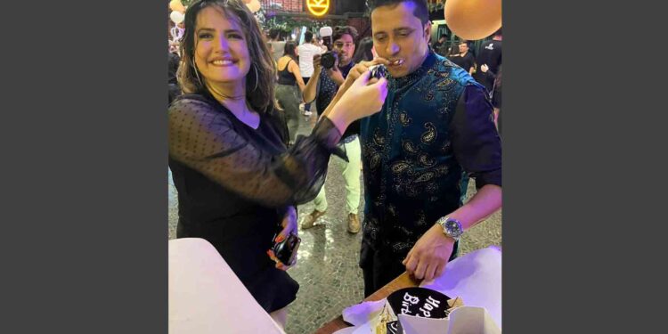 Bollywood Queen Zareen Khan Joins Faizan Ansari Birthday Celebration