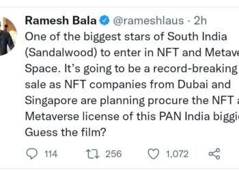 After KGF-2 NFTs would any South Indian movie enter NFT