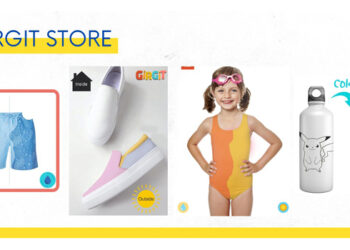 Science rolled into fashion: “Girgit Store.”