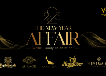To usher in the New Year V&RO gets the best line-up of curated events at Badmaash Nevermind Mirage Taki Taki & Hangover in Bengaluru