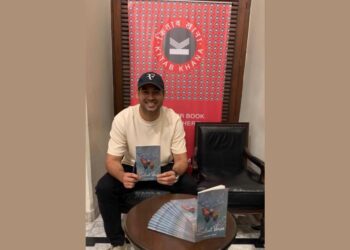 Author Karanbir Singh launches his poetry book, ‘Silent Verses’