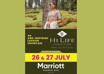 Hotel Marriott, Hi Life Exhibition, Surat, India's premier fashion showcase, fashion apparels, accessories, jewellery, designer wear, wedding ensembles,