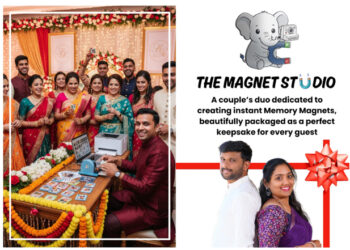 The Magnet Studio Brings Live Photo Fridge Magnet Experiences to Events in Bangalore